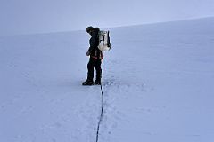 02B Guide Josh Hoeschen Leads The Summit Day Climb Up The Jacobson Valley From Mount Vinson High Camp.jpg